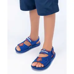 IPANEMA - Sandalia Infantil Azul/Rojo Spiderman 2