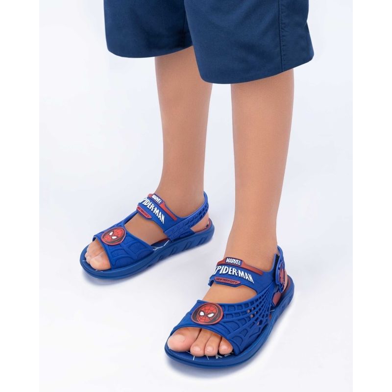 IPANEMA - Sandalia Infantil Azul/Rojo Spiderman 2 Ipanema