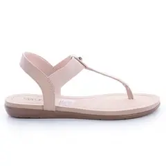 VIA UNO - Sandalia Mujer Beige 22501601