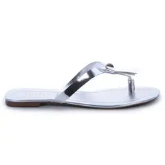 VIA UNO - Sandalia Mujer Plata 22501605