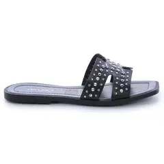 VIA UNO - Sandalia Mujer Negro 22501603