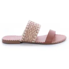 VIA UNO - Sandalia Mujer Camel 22501604