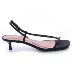 VIA UNO - Sandalia Mujer Negro 22522602