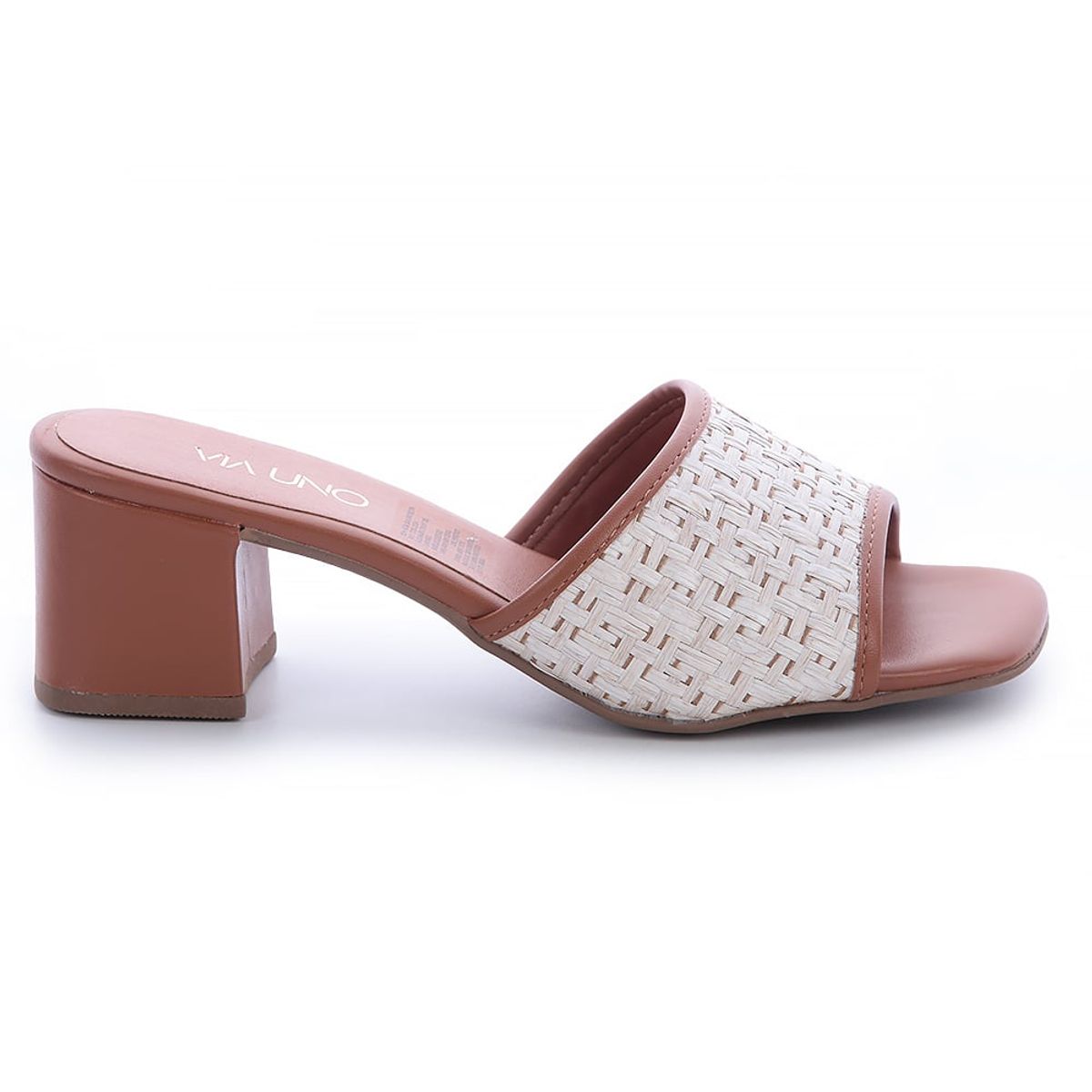 VIA UNO - Sandalia Mujer Camel Via Uno 22532602