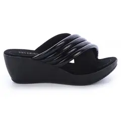 VIA UNO - Sandalia Mujer Negro 22542604