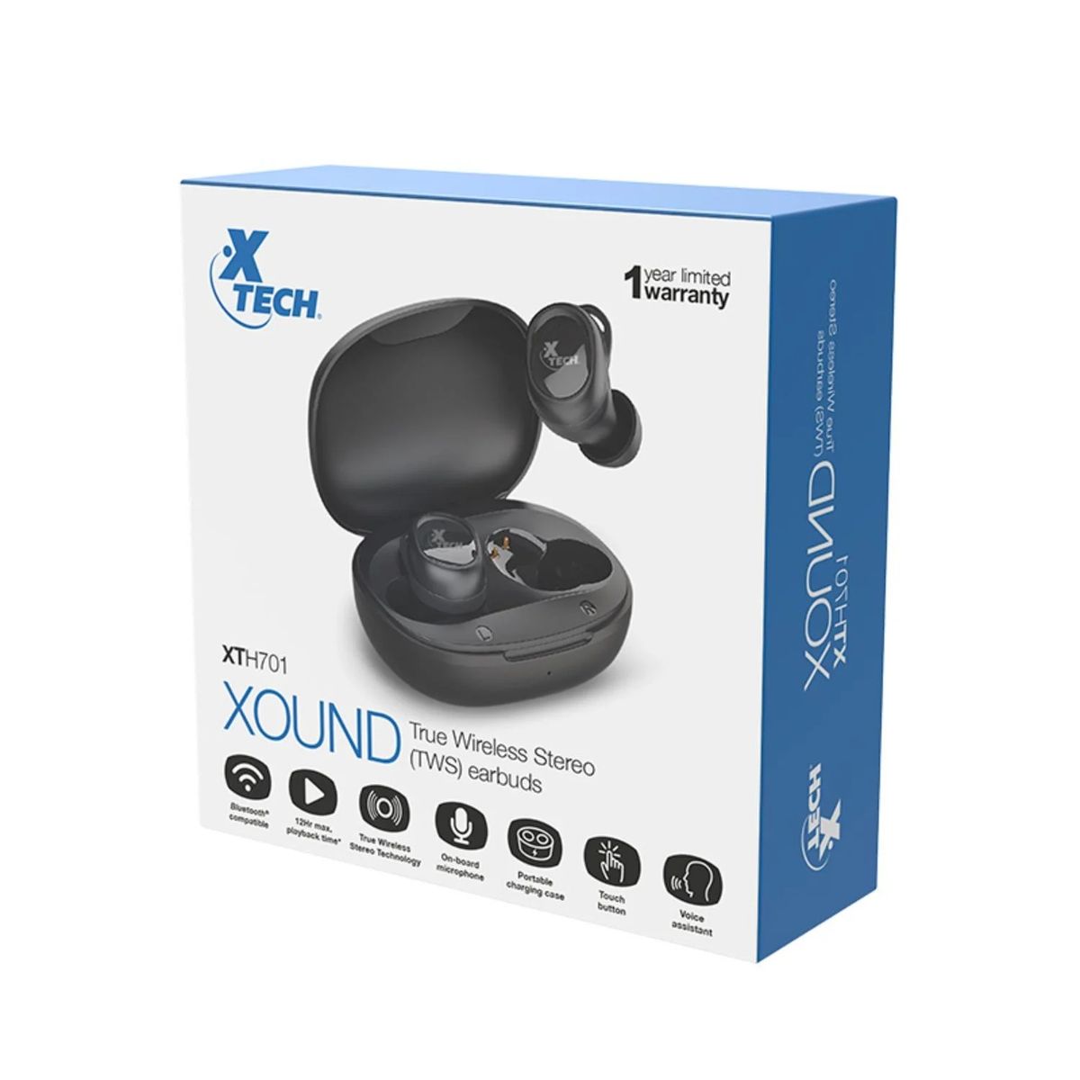 XTECH - Audífonos In-Ear Xtech Xound Wireless TWS BT XTECH