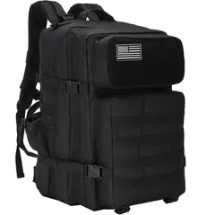 SHOP EHOME BAG - Mochila Tactica 50l Multiusos Color Negro Diseño de la tela Nylon