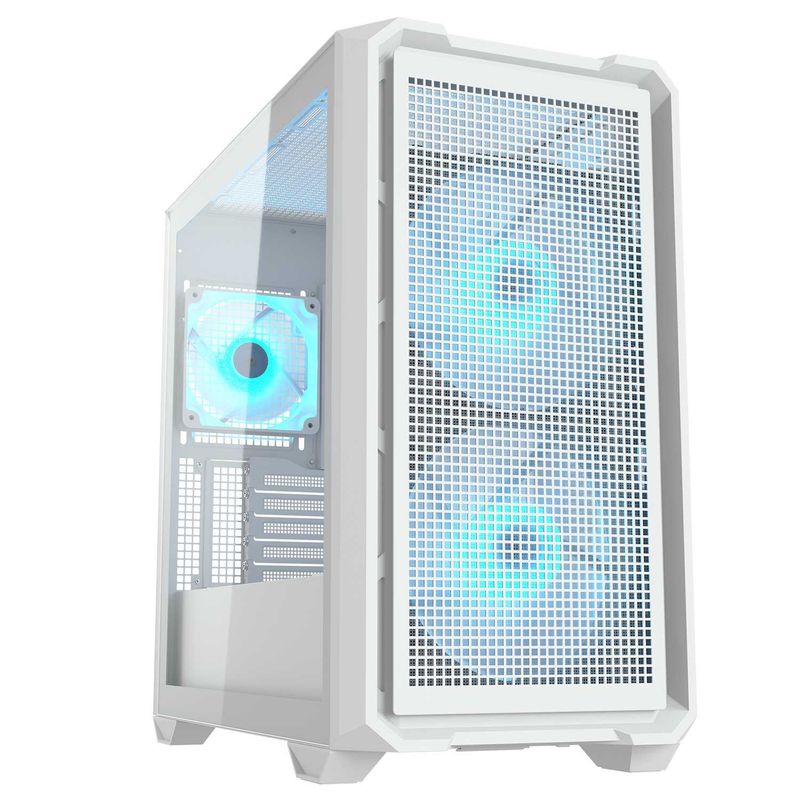 COUGAR - Gabinete gamer Cougar MX600 MINI RGB White