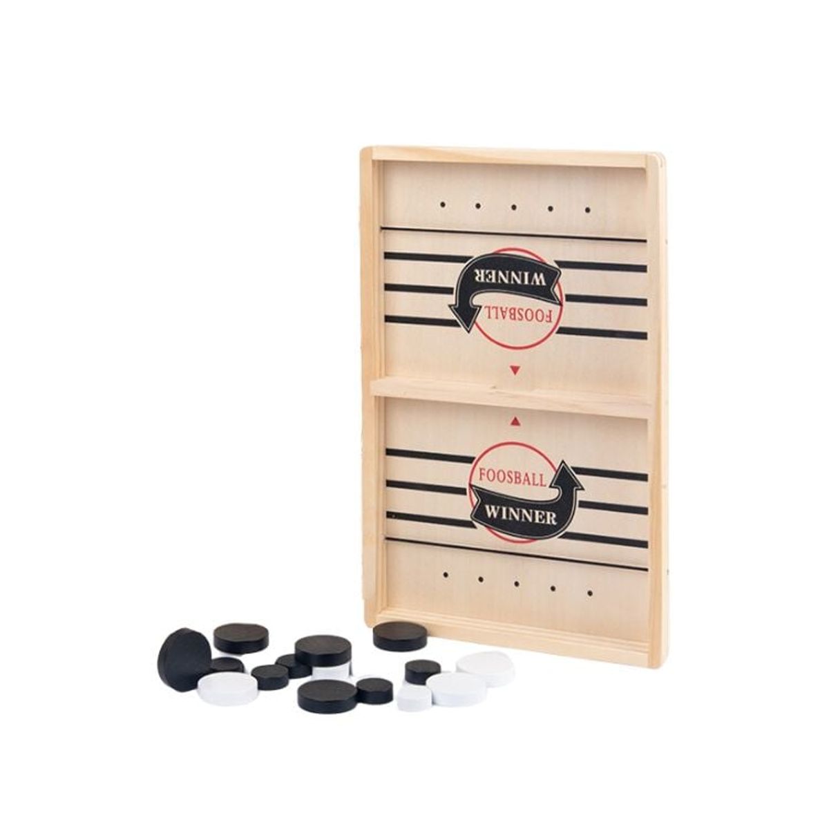 CRUSEC - Juego De Hockey De Mesa Tablero De Madera Didactico