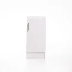 MOBELTEK - Base de Cocina de 1 Puerta 40 cm Blanca Derecha