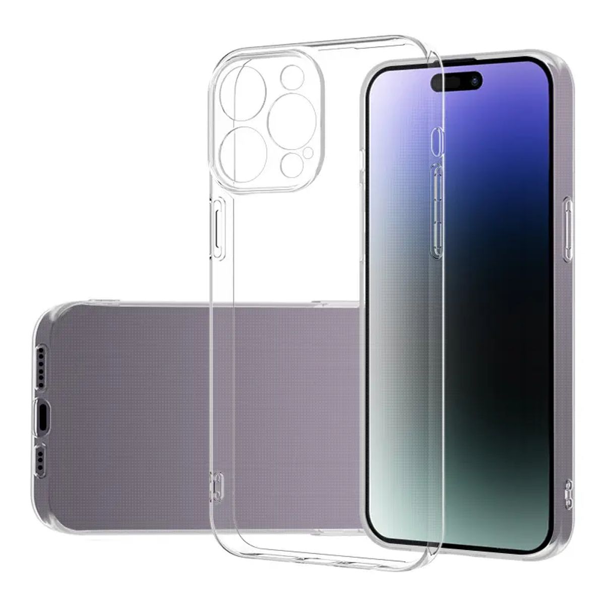 GENERICO - Carcasa Transparente Para iPhone 14 Pro Max