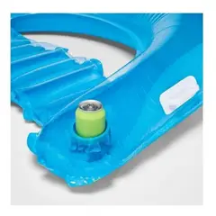 GENERICO - Asiento Flotador Piscina Con Posavasos