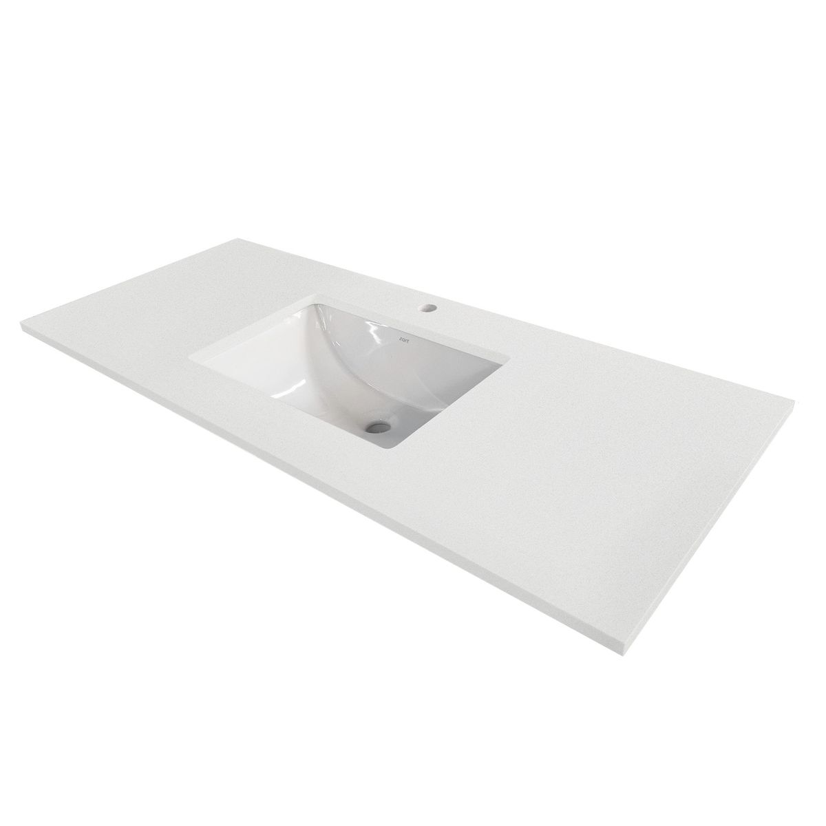 ZART - Lavamanos + cubierta Zart S 140x50 Blanco Norte