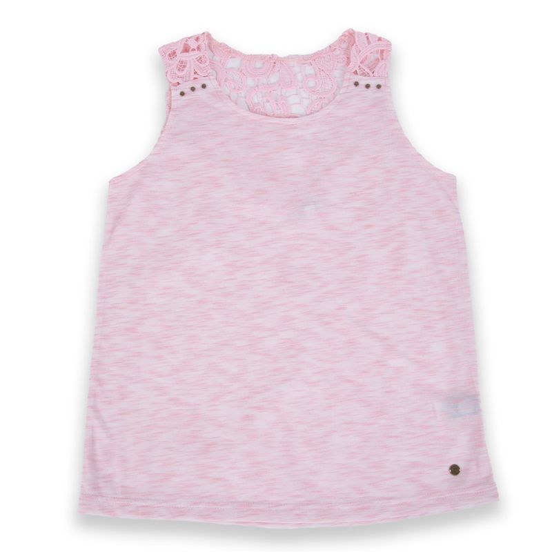 PILLIN - Polera Niña Rosado Pillin PILLIN_.