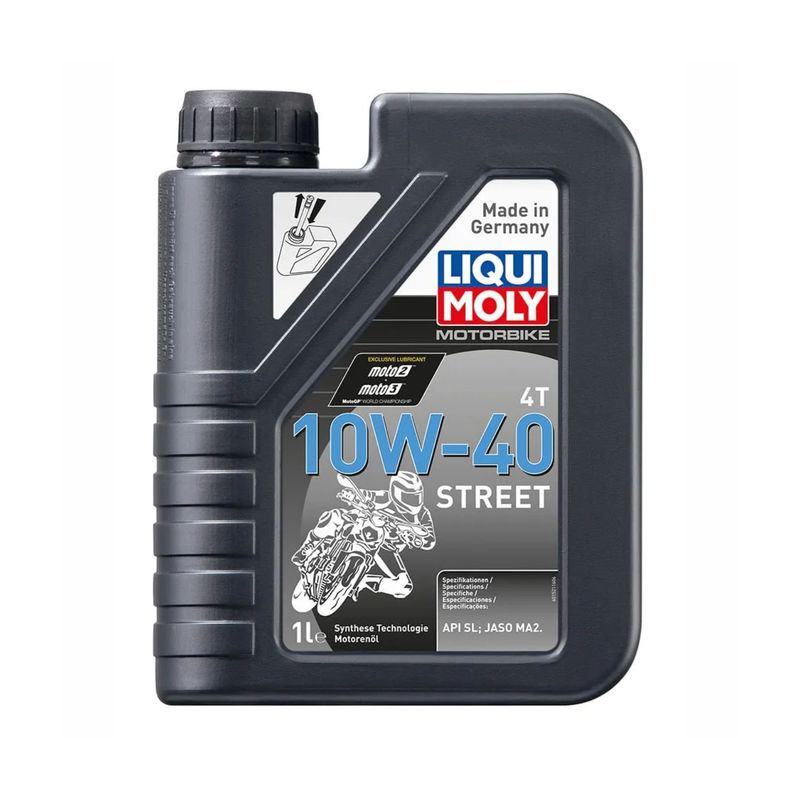 GENERICO - Aceite Liqui Moly Motorbike4t 10w40 Semi Sintético Street 1l