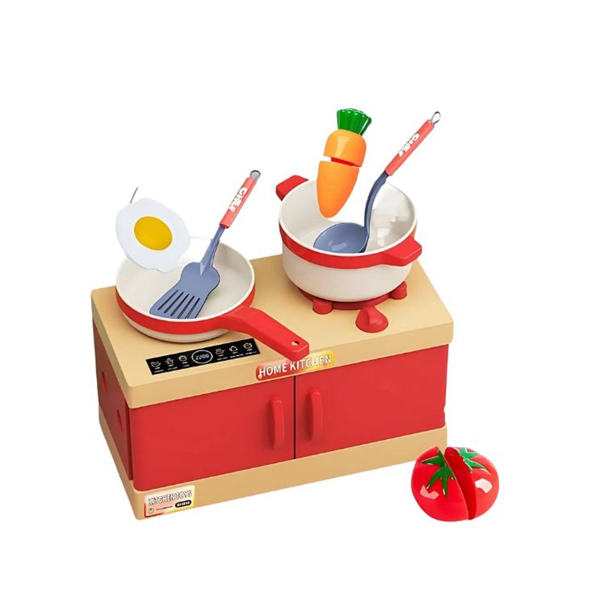 CRUSEC - Set de Juego De Cocina Infantil 84 Piezas