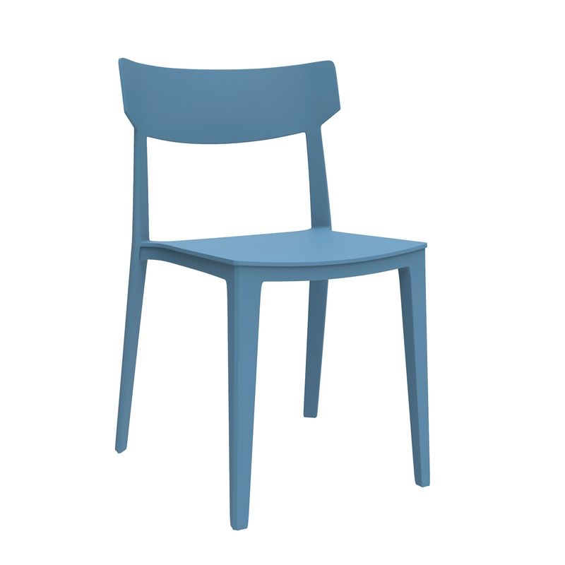 INDUMAC - Silla Monoblock RIO azul grisaceo.