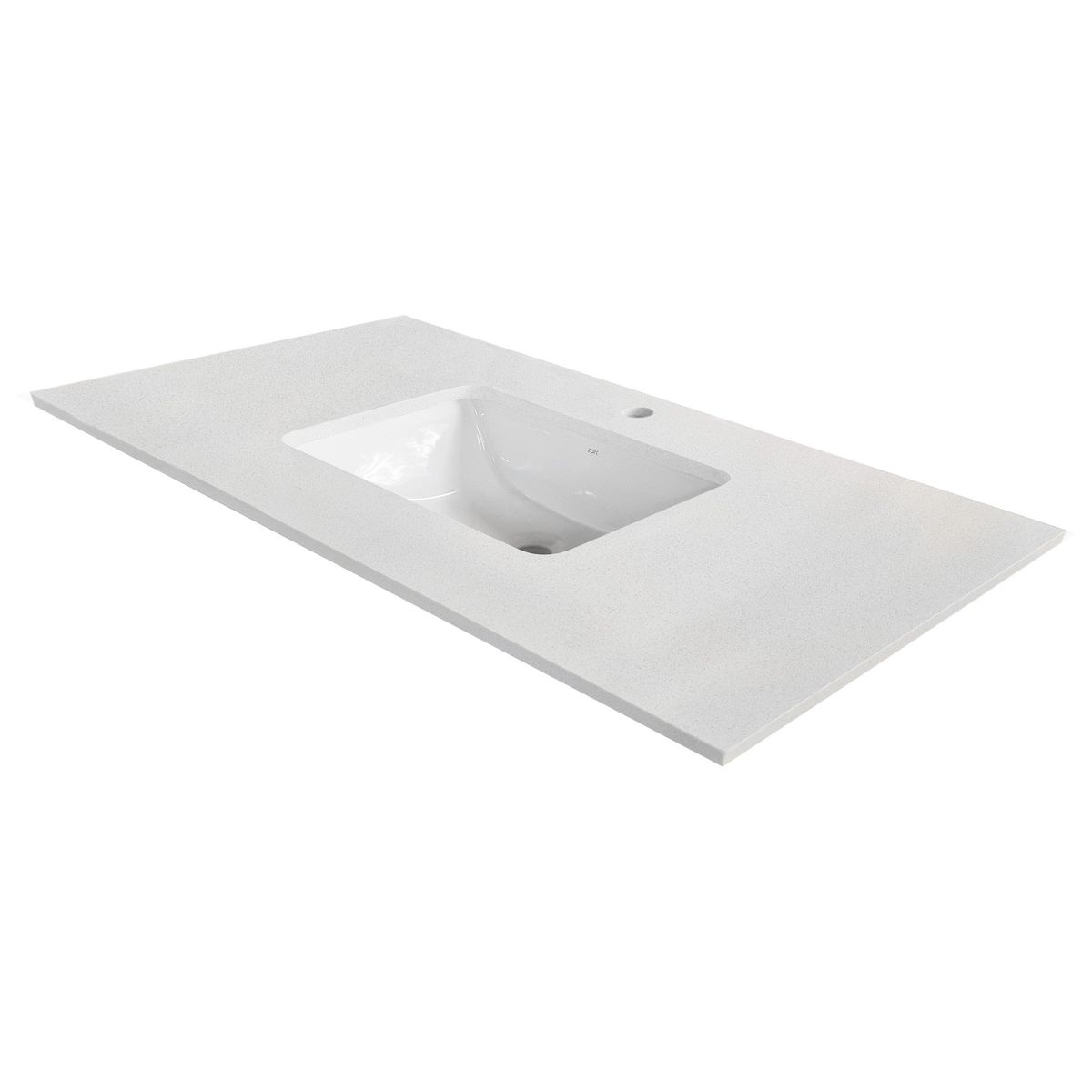 ZART - Lavamanos + cubierta Zart S 80x47 Blanco Norte