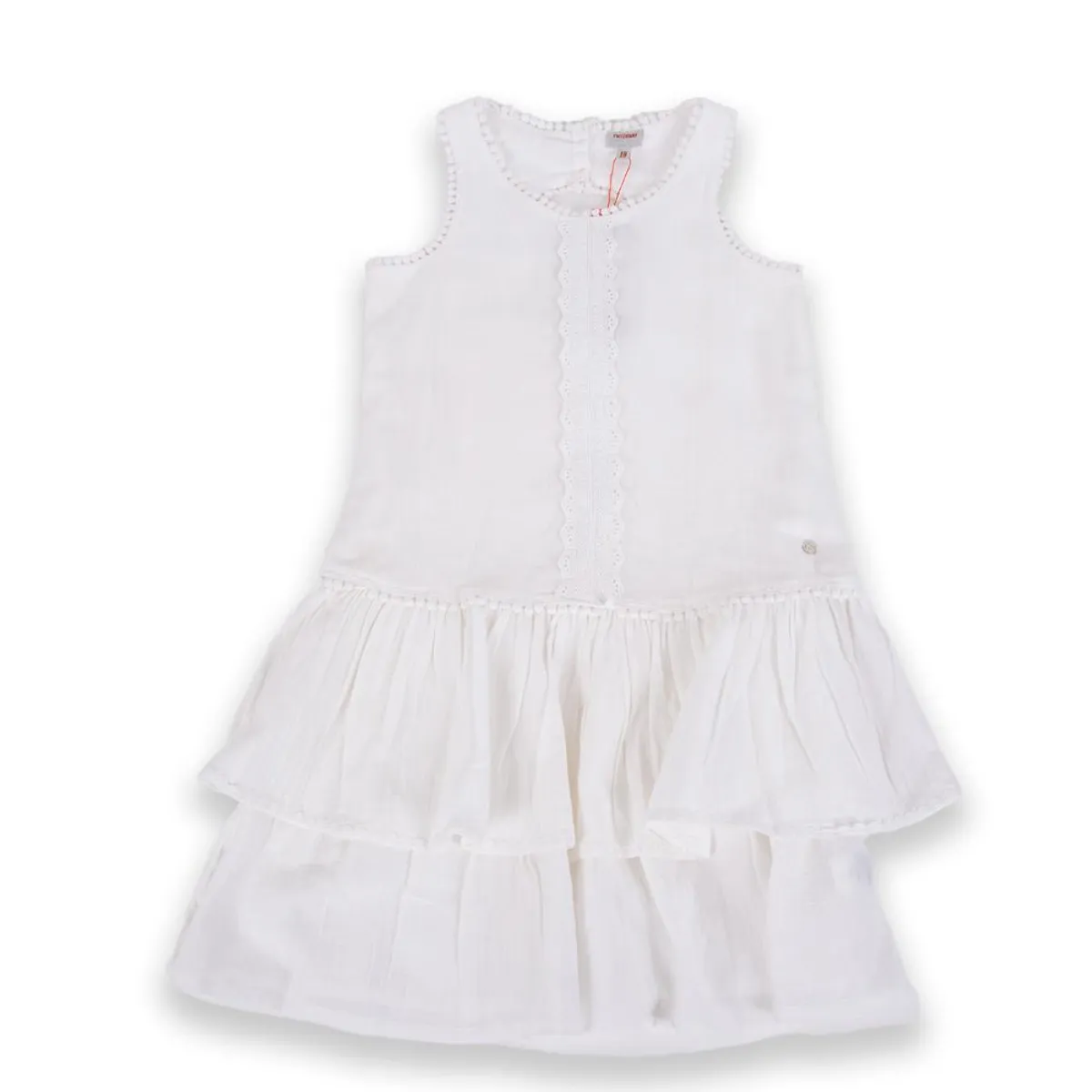 PILLIN - Vestido Niña Blanco Pillin - Blanco