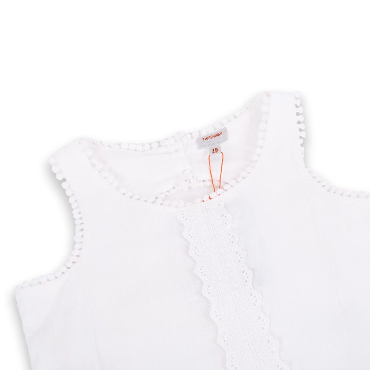 PILLIN - Vestido Niña Blanco Pillin - Blanco