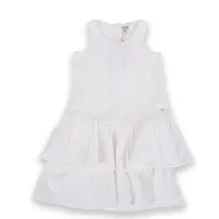 PILLIN - Vestido Niña Blanco - Blanco