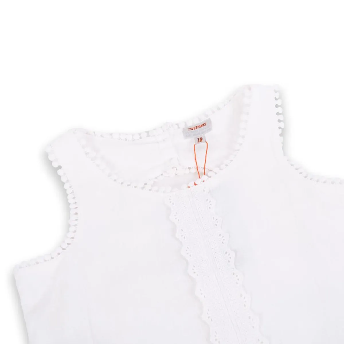 PILLIN - Vestido Niña Blanco Pillin - Blanco