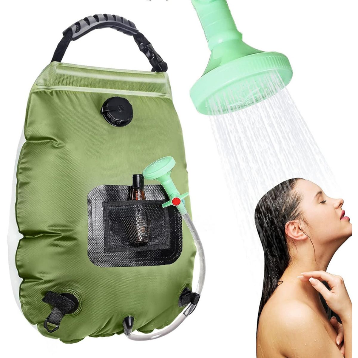 GENERICO - Ducha Camping Solar Bolsa De Baño Portátil Exteriores 20l