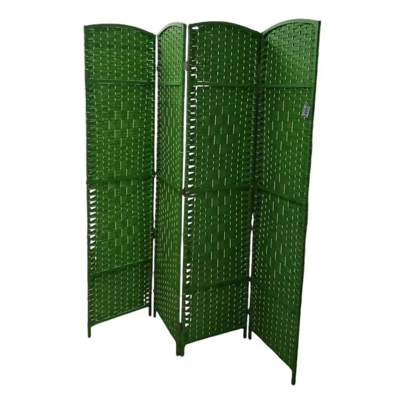 GENERICO - Biombo 4 Cuerpos Dark Green - S0713DG