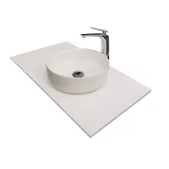 ZART - Lavamanos Sobre Cubierta S 80x47 Blanco Norte