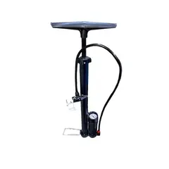 GENERICO - Bombin De Pie Manómetro Kit De Puntas Bici Pelota Auto
