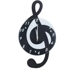 DECO MUSIC - Reloj de Pared Nota Musical