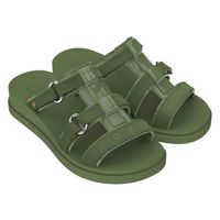 Sandalia Mujer Objetiva Verde