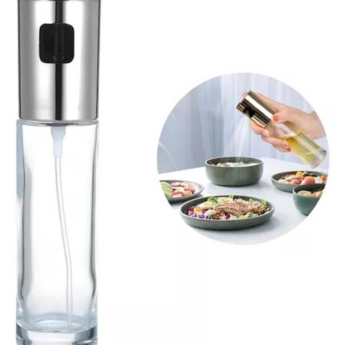 GENERICO - Dispensador Aceite Vinagre  Botella Roceador Pulverizador
