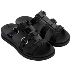 ZAXY - Sandalia Mujer Negro Objetiva 351