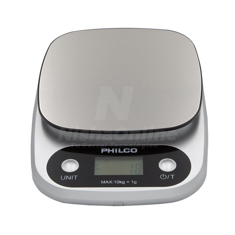 PHILCO - Balanza Pesa Digital Philco Ks491 10kg Para Cocina