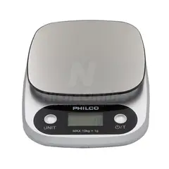 PHILCO - Balanza Pesa Digital Ks491 10kg Para Cocina