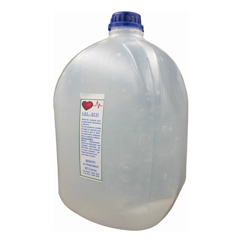 GENERICO - Gel Conductor Ultrasonido Ecografico 5 Litros