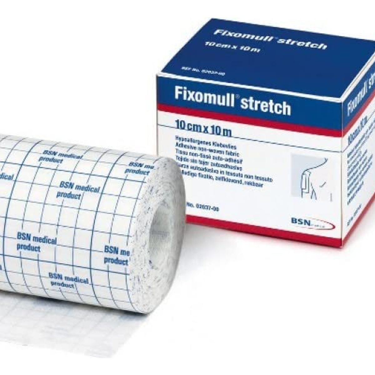 GENERICO - Fixomull Strech 10 CM. x 10 MTS. Color Blanco