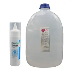 GENERICO - Gel Conductor Ultrasonido Ecografico 5 Litro + 250 Ml