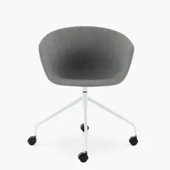FORM DESIGN - Silla escritorio Gaudí Tapizada Gris