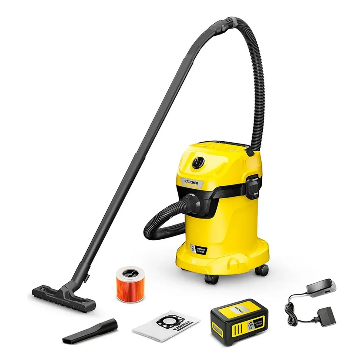 KARCHER - Aspiradora WD 3-18 Battery Set V-1720 Karcher