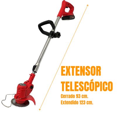 Imagen 2 del producto Orilladora De Pasto Telescópica + 2 Baterías