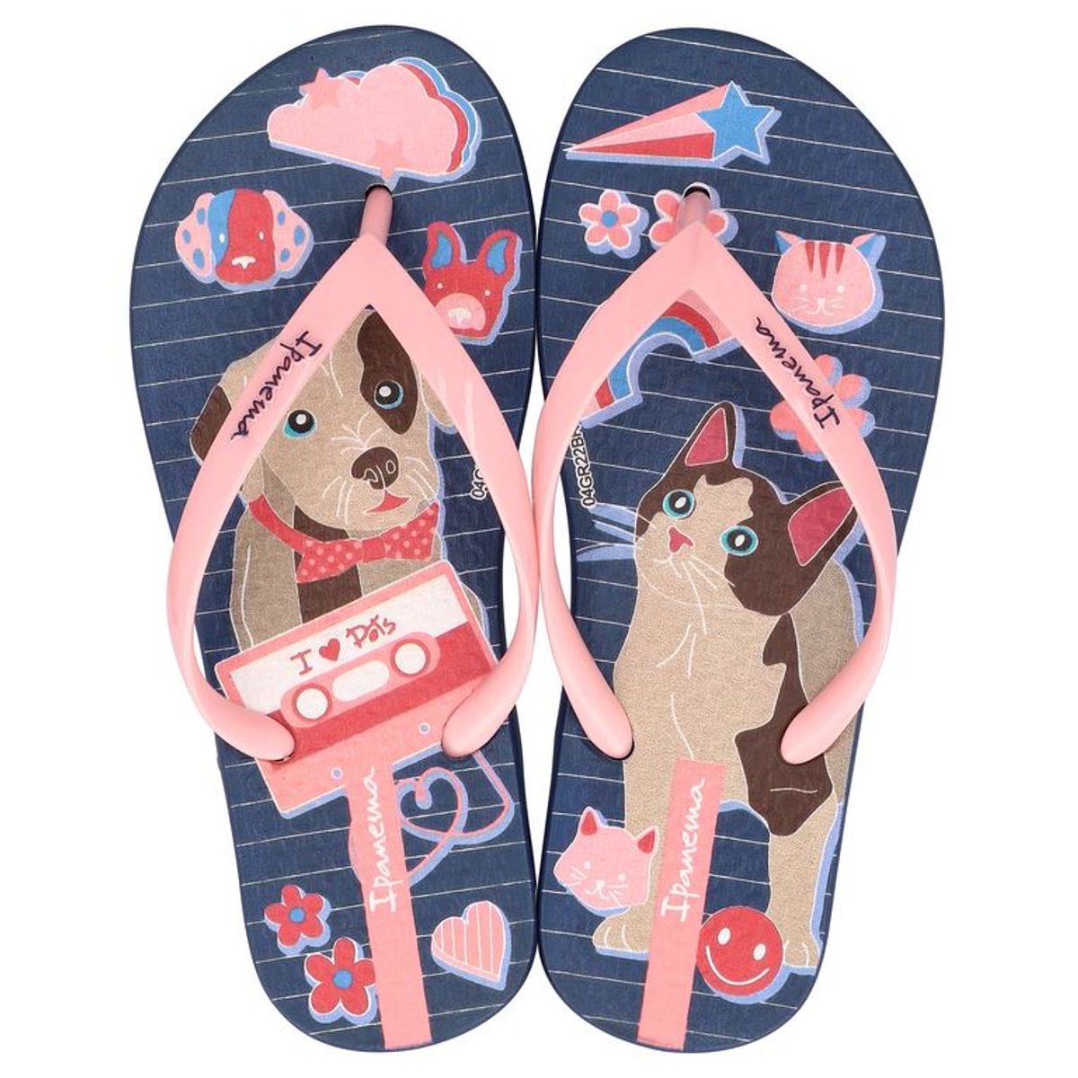 IPANEMA - Sandalia Niña Azul Pets 195 Ipanema