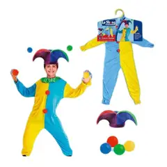 JUGUETON - Disfraz y Accesorios Payaso Bufón