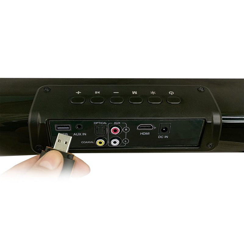 MLAB - Parlante Soundbar Flaming Smoke HDMI  Optico  Bluetooth SB-500