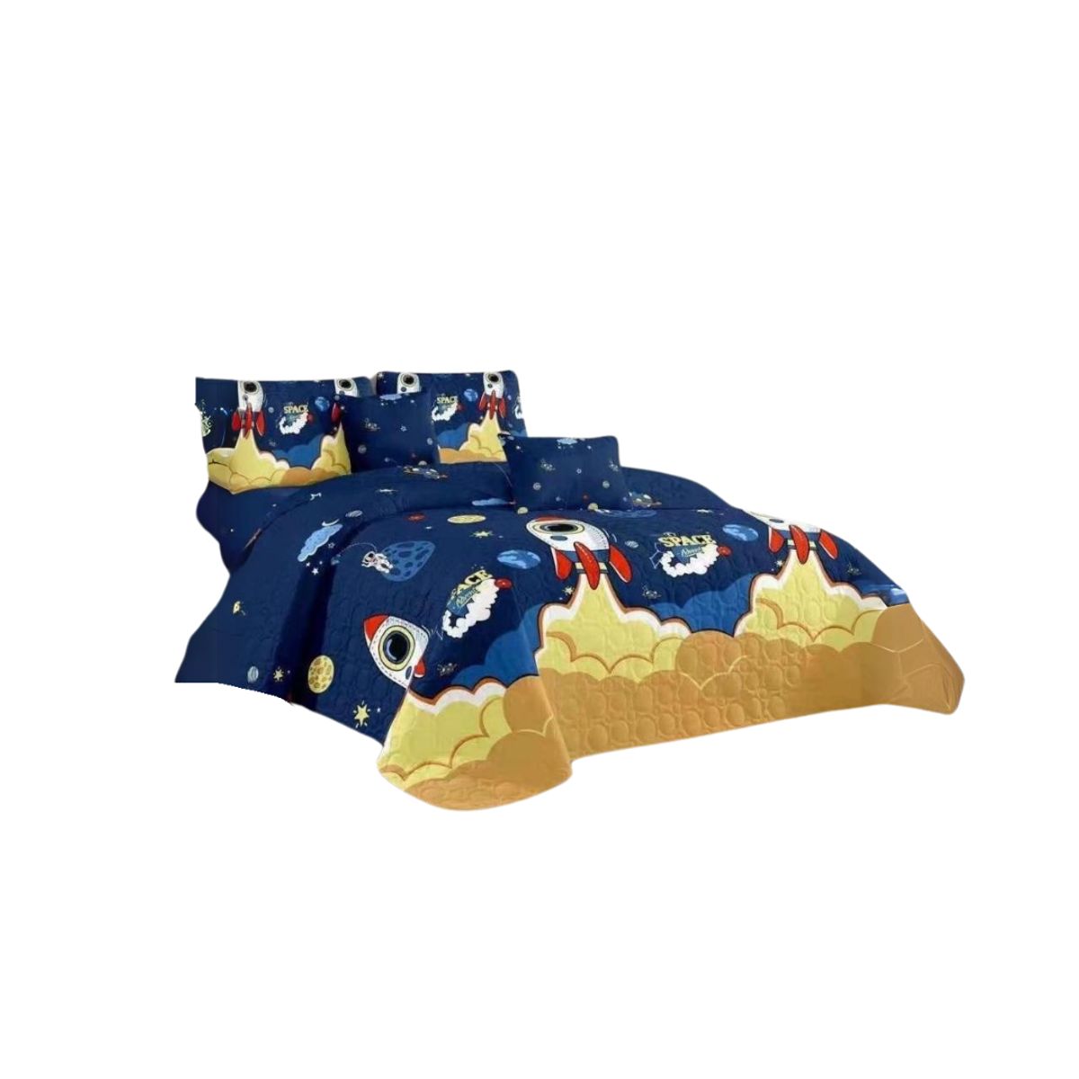 GENERICO - Cubrecama De Verano Infantil Delgado Quilt Plaza y Media