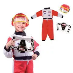 JUGUETON - Disfraz y Accesorios Piloto Auto Carrera