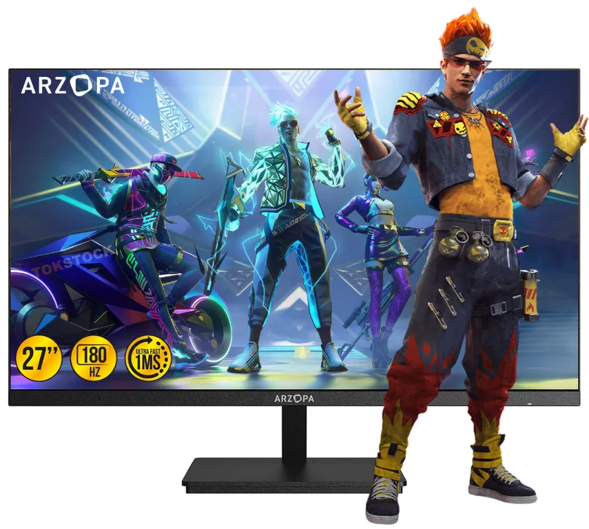 Monitor Gamer 27'' Arzopa Pro Qhd 180 Hz 2k