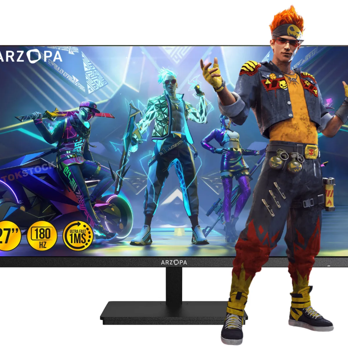 ARZOPA - Monitor Gamer 27'' Arzopa Pro Qhd 180 Hz 2k