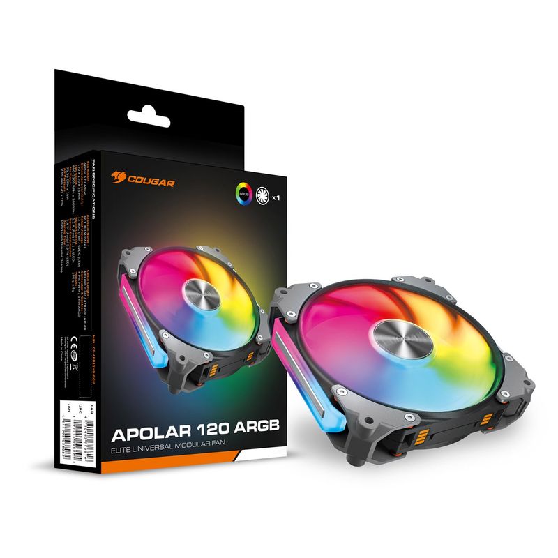 COUGAR - Ventilador Cougar Apolar 120 ARGB